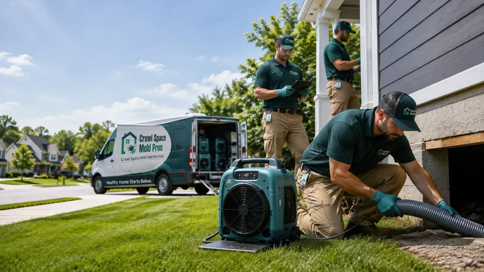 Crawl Space Mold Removal in Arundel, ME